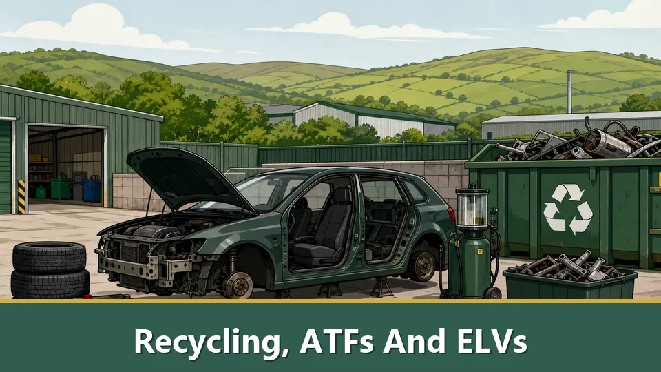 Reciclare, ATF s și ELV s